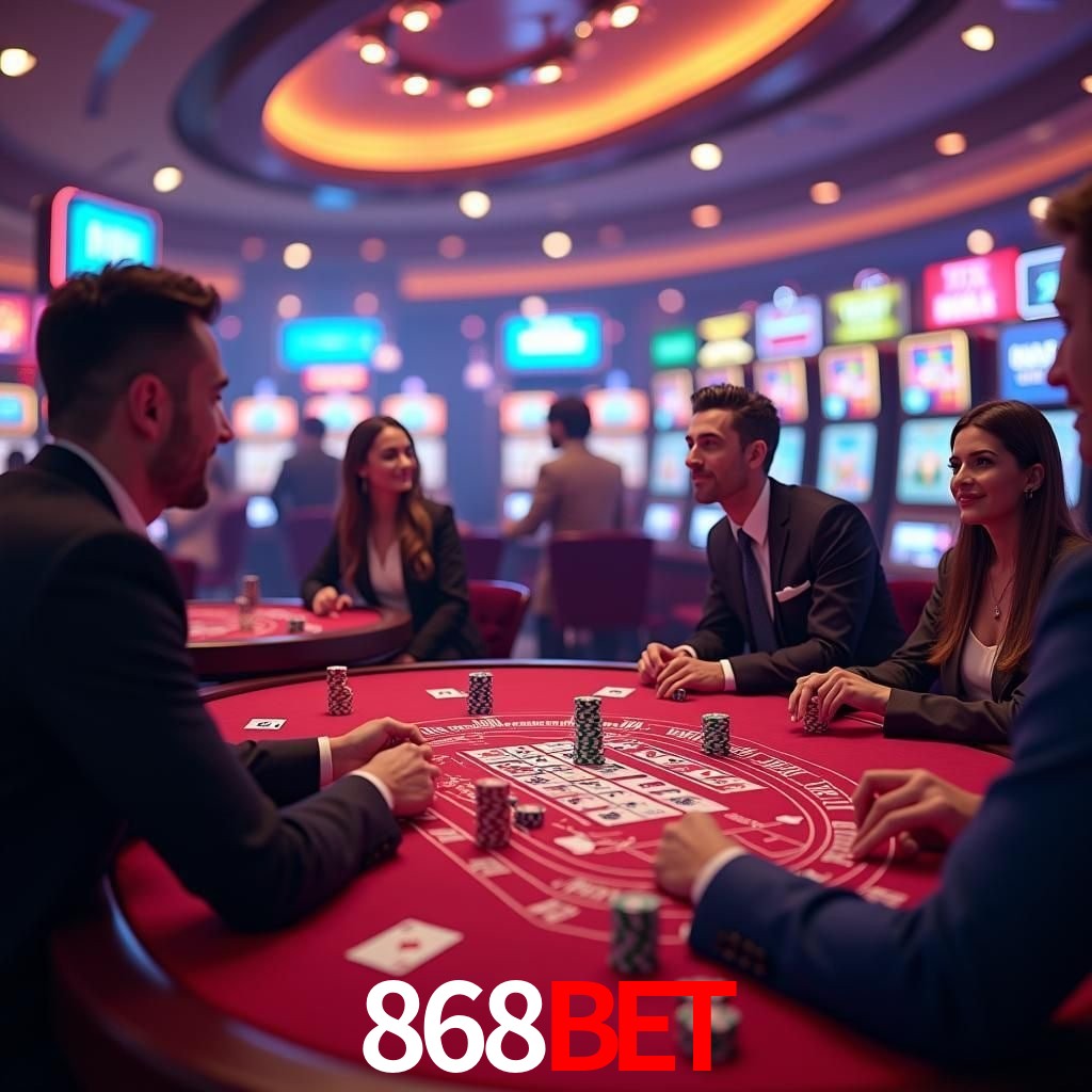 A Experiência Imersiva dos Cassinos Ao Vivo no 868bet